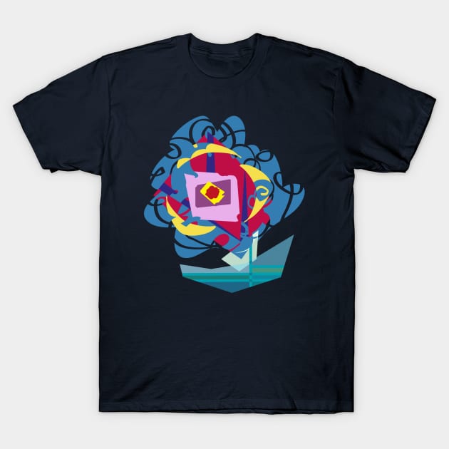 geometry  abstraction doodles T-Shirt by vlada antsi